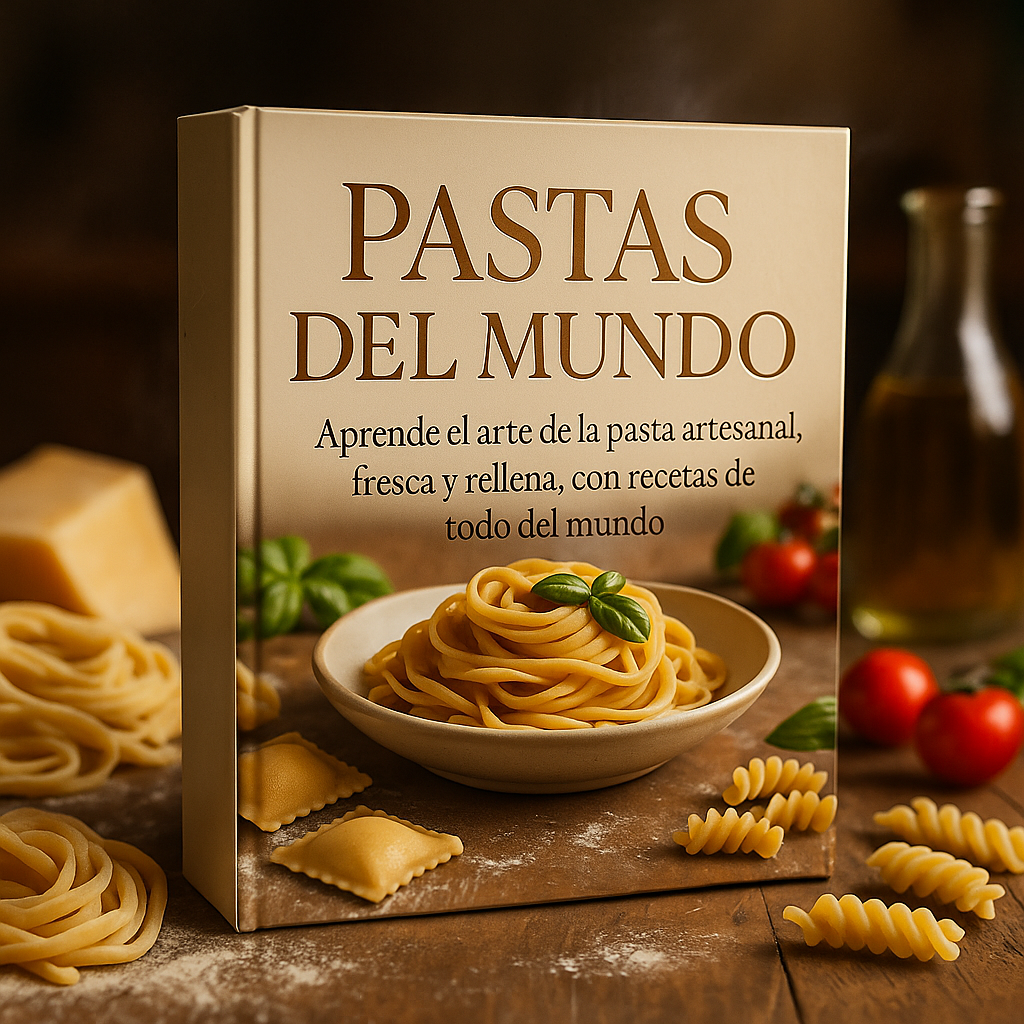 PASTAS DEL MUNDO + 400 RECETAS + 7 BONUS DE REGALO (RECETARIO COMPLETO)